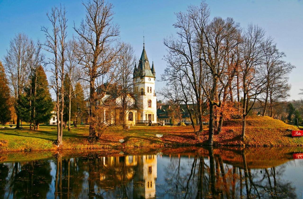 Domek Skowronek Z Basenem Леско Экстерьер фото